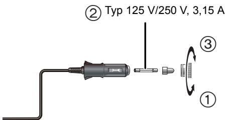 PANASONIC DMP-B200EBK - Auswechseln der Sicherung - 1