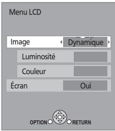 PANASONIC DMP-B200EBK - Appuyez sur [LCD MENU]. - 1