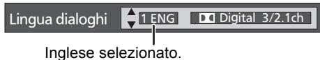 PANASONIC DMP-B200EBK - Modifica dell'audio - 1