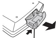 PANASONIC DMP-B200EBK - ■ Inserire la batteria a bottone (in dotazione) - 1