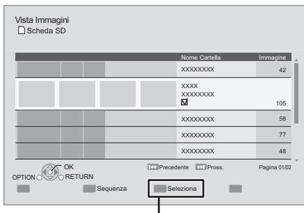 PANASONIC DMP-B200EBK - Premere [, ] per selezionare la cartella, quando premere [OK]. - 1