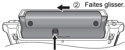 PANASONIC DMP-B200EBK - Enlever la batterie - 1