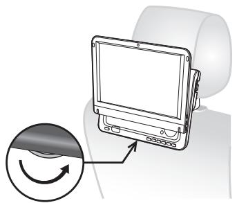 PANASONIC DMP-B200EBK - Instalación de la unidad en el soporte. - 3