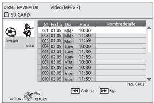 PANASONIC DMP-B200EBK - Inserte un disco o una tarjeta SD (⇒ 15). - 1