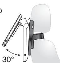 PANASONIC DMP-B200EBK - Scheme du support et de l'appareil fixés - 2