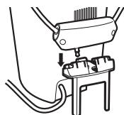 PANASONIC RPWFG20E - So verwenden Sie den Kopfhörerhalter - 2