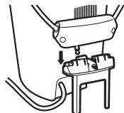 PANASONIC RPWFG20E - De hoofdtelefoonhouder gebruiken - 2