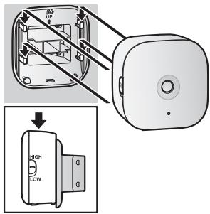 PANASONIC KX-HNS102EX1 - Verwendend der Wandhalterung - 3