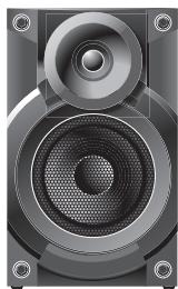 PANASONIC SC-AKX18 - Disposition des haut-parleurs - 3