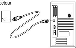 THOMSON EM2600 - Branchement du lecteur μ un ordinateur - 2