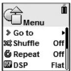 THOMSON EM2600 - Menu du lecteur - 1