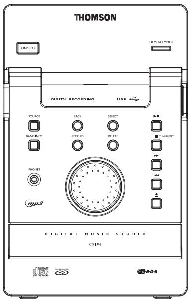 THOMSON CS186 - Commandes de Base - 1