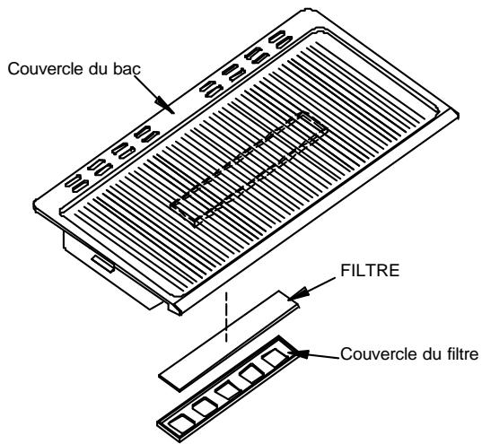 BRANDT DNF540WK - - Bac à légumes et clayette du bac à légumes - 1