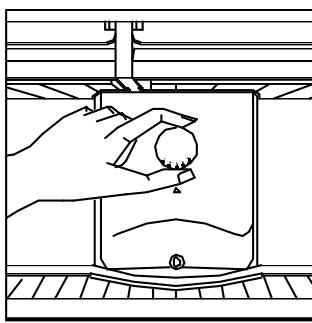 BRANDT DNF540WK - MANIPULATION DU THERMOSTAT - 1