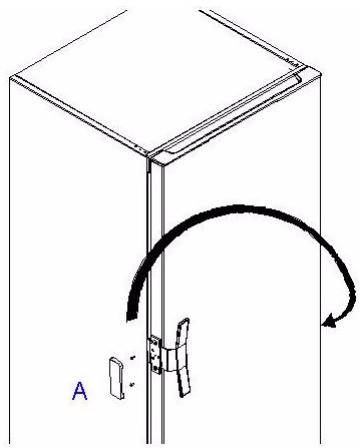 BRANDT BFS3266BW - Handle reversibility - 3