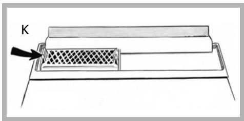 BRANDT BFS3266BW - Humidity filter - 1