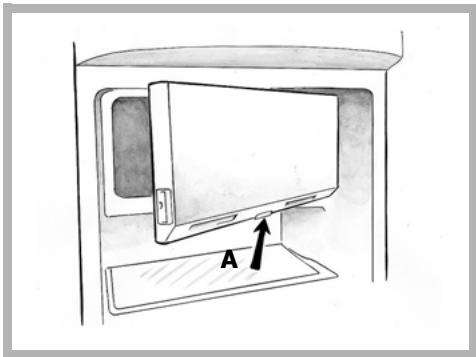 BRANDT BFS3266BW - Open door indicator (depending on the model) - 1