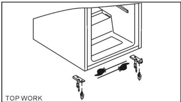 BRANDT TL 13700 - Inversion de l'ouverture de la porte - 2