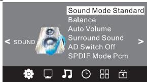 BRANDT B4028FHD - MENU AUDIO - 1