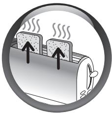 MOULINEX GRILLE-PAIN SUBITO TL1765 - REHEAT* - 9
