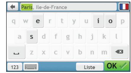 MIO MIVUE DRIVE 65 - Comment utiliser l'écran clavier ? - 2
