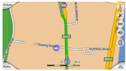 CLARION MAP770 - Niveau de zoom - 2