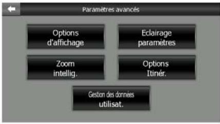 CLARION MAP770 - Paramétres avances - 1