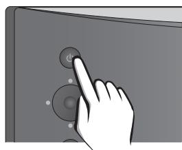 LG F8400N-WN - Brancher le cordon secteur / Mettre sur Marche ou Arrêt - 2