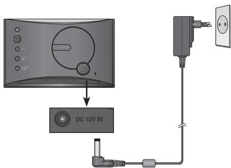 LG F8400N-WN - Brancher le cordon secteur / Mettre sur Marche ou Arrêt - 1