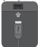 LG F8400N-WN - Connexion au périphérique externe - 1