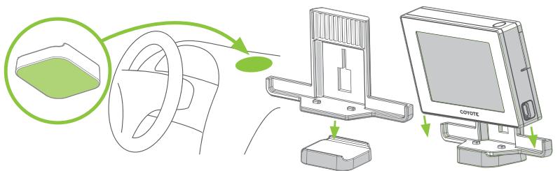 COYOTE S - Sur une surface horizontally: - 1