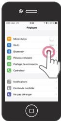 LG POCKET PHOTO PD251 - Paramétrage du bluetooth du iphone - 1