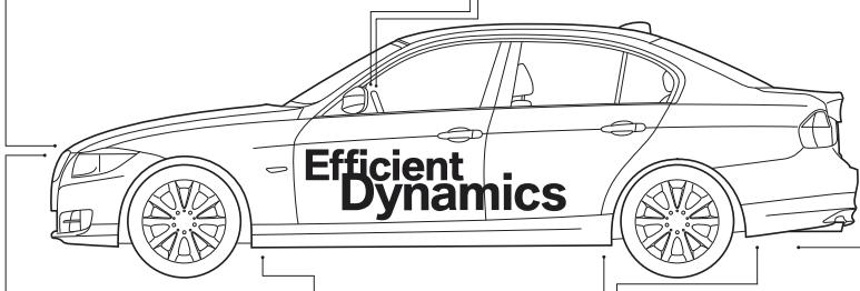 BMW 335I - Indicateur de changement de rapport - 1