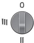BOSCH PFZ 700 PE - Mouvement pendulaire activé (position i) - 1