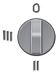 BOSCH PFZ 700 PE - Réglage du mouvement pendulaire (PFZ 700 PE) - 2