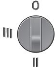 BOSCH PFZ 700 PE - Movimiento pendular etapa I: - 1