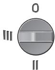 BOSCH PFZ 700 PE - Pendelbeweging stand II: - 1