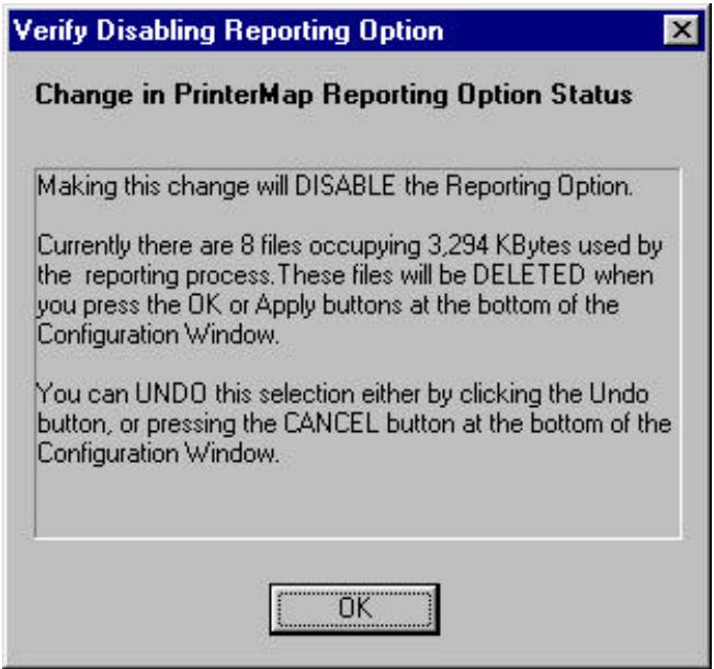 XEROX PHASER 140 - Disabling Reporting - 2