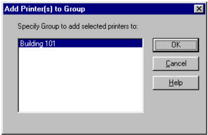 XEROX PHASER 140 - Add Printer[s] to Group - 1
