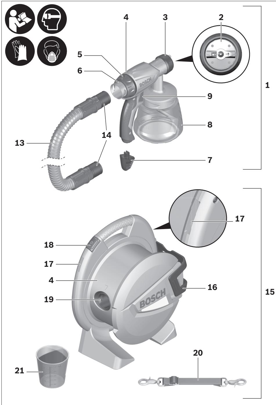BOSCH PFS 65 - 4
