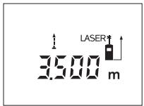 BOSCH PLR 50 - Mesure indirecte des longueurs (voir figure d) - 2