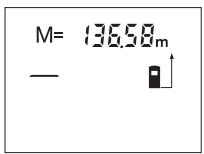 BOSCH PLR 50 - Geheugenwaarde weergeven - 1
