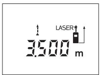 BOSCH PLR 50 - Kontinuerlig måling (se bilde E) - 1