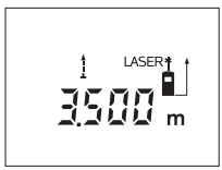 BOSCH PLR 50 - Misurazione in continuo (vedi figura E) - 1