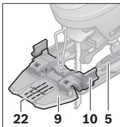 BOSCH PST 700 E - Skjærlinjekontroll ved gjaeringsnitt - 1