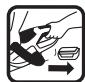 BOSCH AHS 54-20LI,  AHS 54-20 II - Descrição dos pictogramas - 3