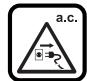 BOSCH AMW10HS - Opis symboli obrazkowych - 4