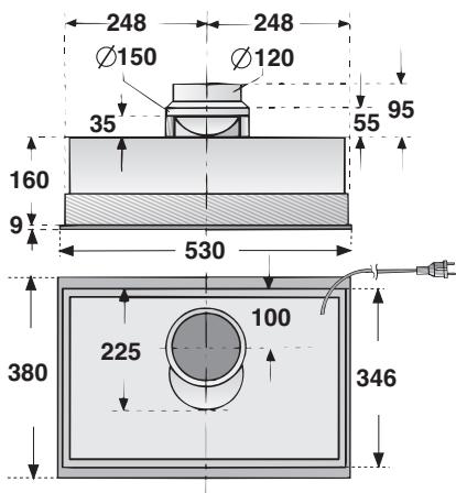 BOSCH DHL 535C/03 - INSTALLATION INSTRUCTIONS - Für den Einbau mussen je nach Variente folgende Ausschnittte vorhanden sein: - 4