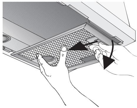 BOSCH DHL 535C/03 - INSTALLATION INSTRUCTIONS - Extractor hoods with two filter cartridges: - 1