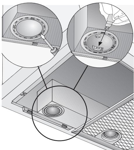 BOSCH DHL 535C/03 - INSTALLATION INSTRUCTIONS - Halogen bulbs: - 1